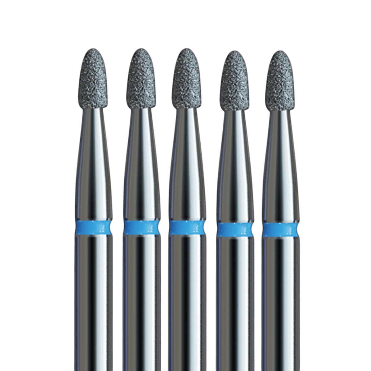 Pakiet 5 Standardowych Frezów do Skórek - Krótki Płomyk (IQN Pakiet 14) - iqnails