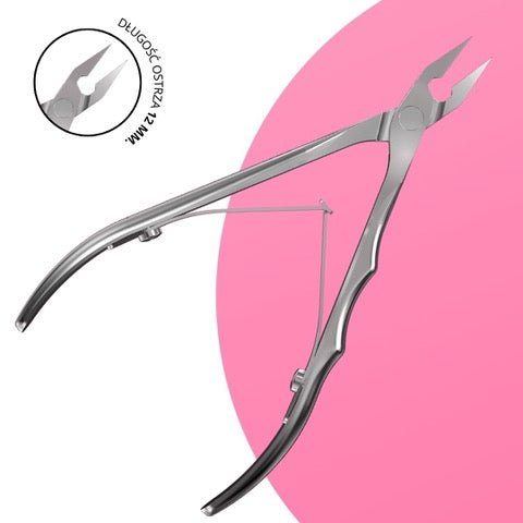 Profesjonalne cęgi do wrastających paznokci PREMIUM 9 (12 mm) - iqnails