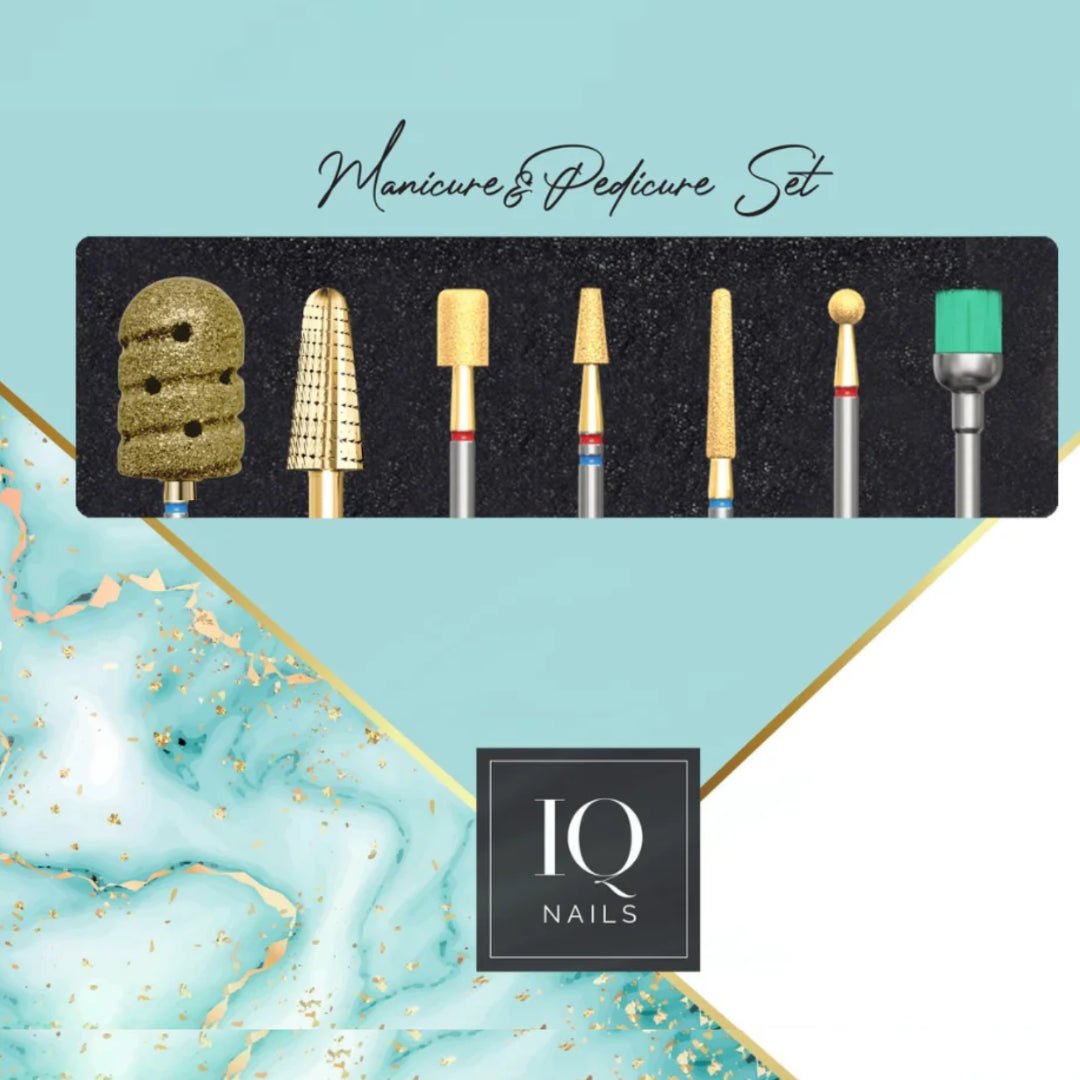 Zestaw frezów do Manicure i Pedicure - iqnails