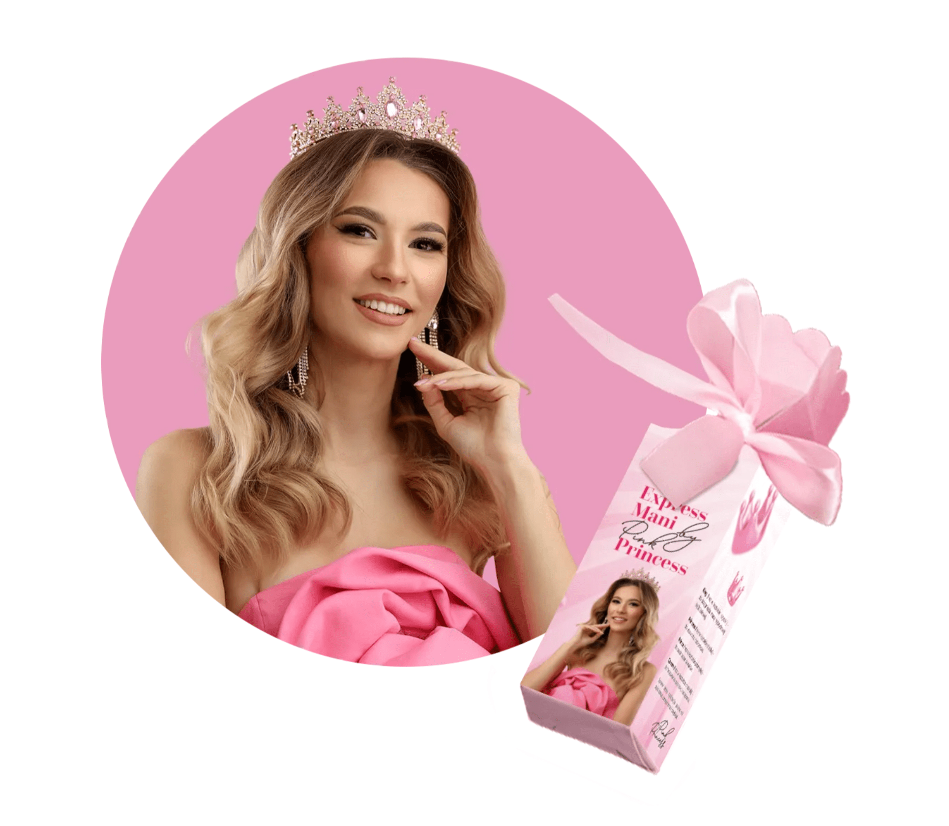 Zestaw Frezów Express Mani by Pink Princess - iqnails