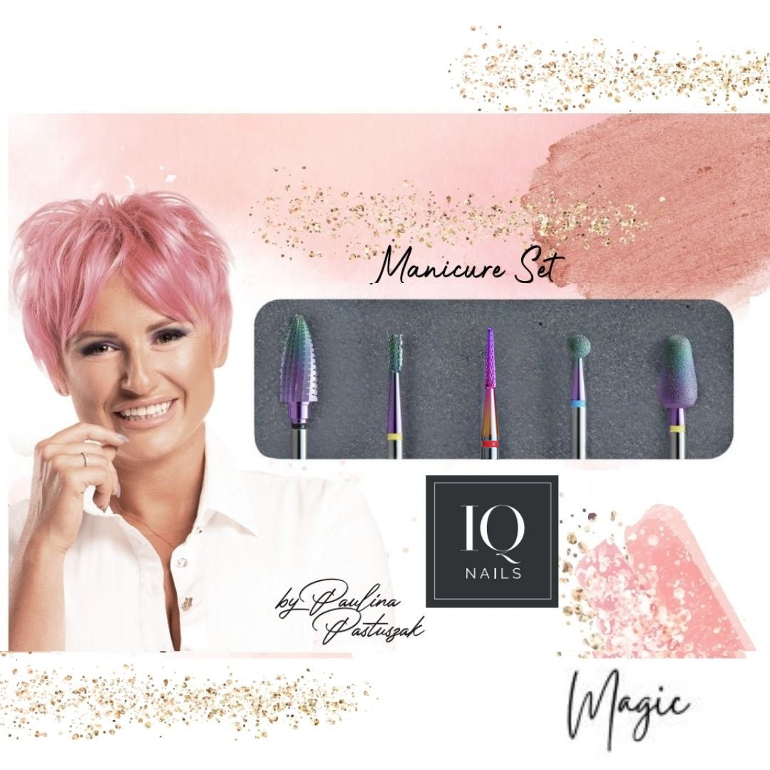 Zestaw frezów Magic by Paulina Pastuszak - iqnails